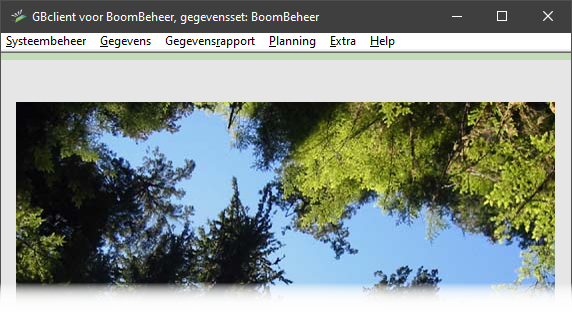 Beginscherm Boombeheer