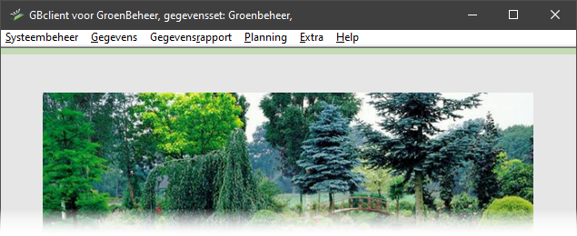 Beginscherm Groenbeheer